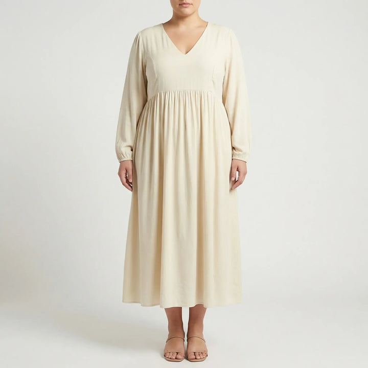 Plus-Size Casual Everyday Dress - Marlene