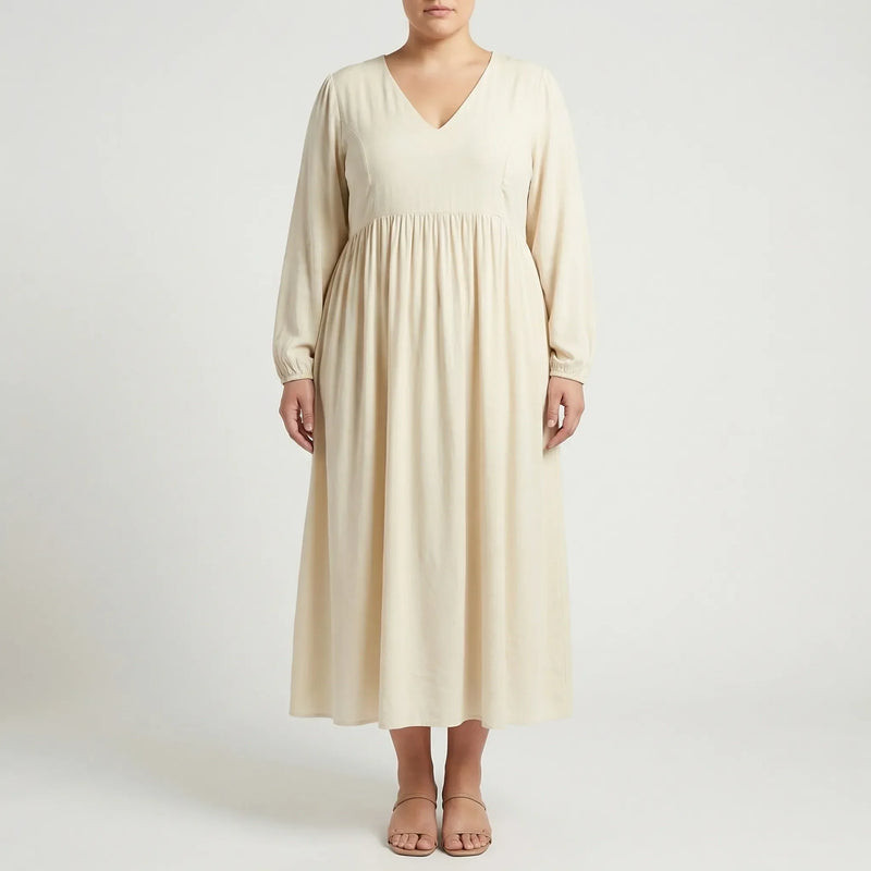 Plus-Size Casual Everyday Dress - Marlene