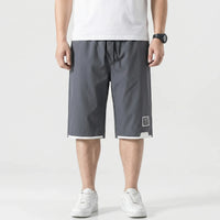 Plus-Size Drawstring Calf Shorts - Domingo