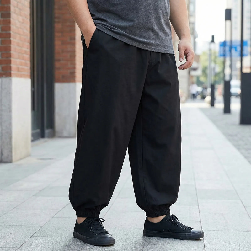 Plus-Size Relaxed Fit Street Pants - Michael