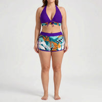 Plus-Size Separate Design Bikini Set - Sara