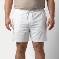 Plus Size Athletic Drawstring Shorts - Julian