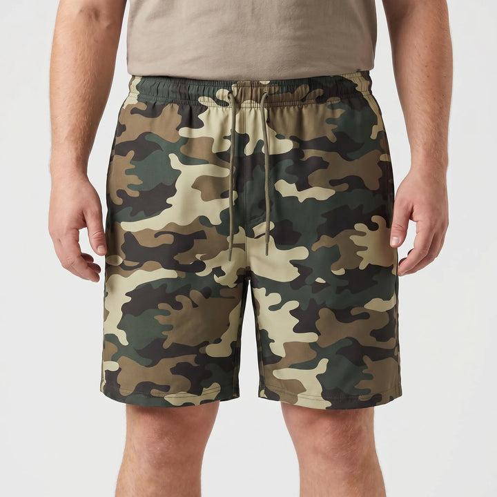 Plus Size Athletic Leisure Shorts - Christopher