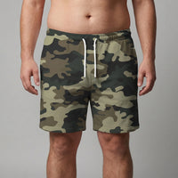 Plus Size Athletic Leisure Shorts - Christopher