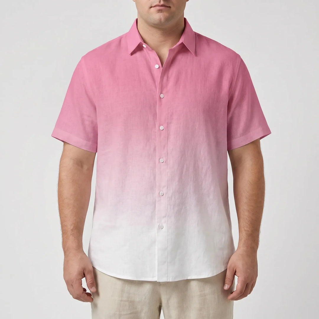 Plus Size Breathable Summer Shirt - Jeff