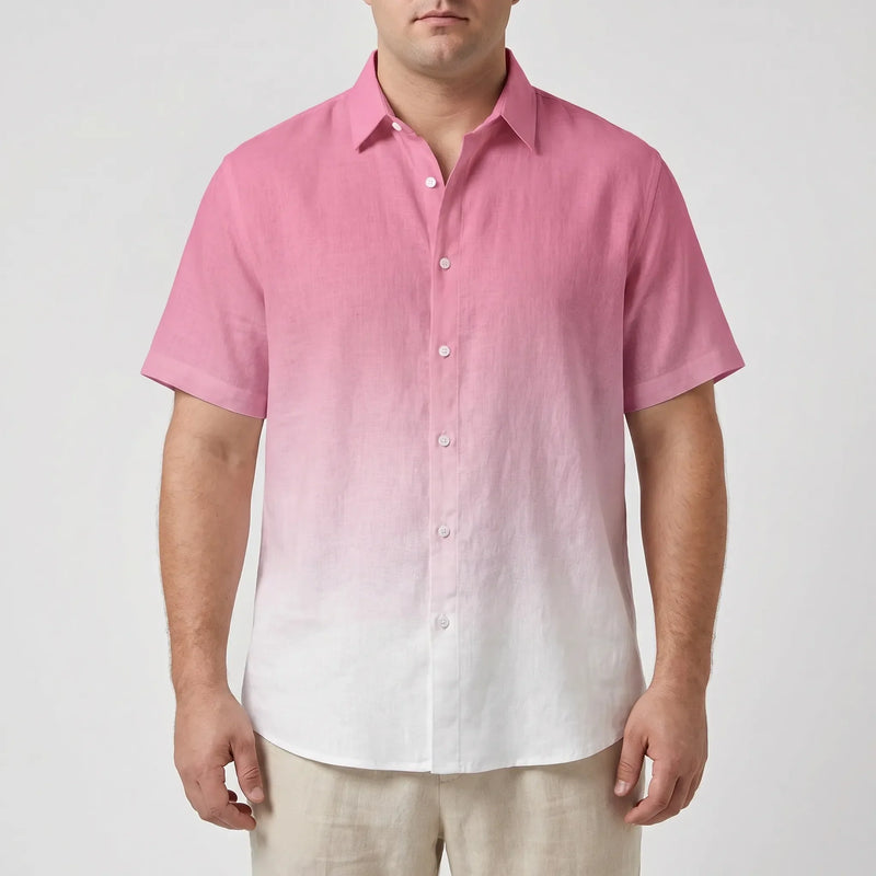 Plus Size Breathable Summer Shirt - Jeff