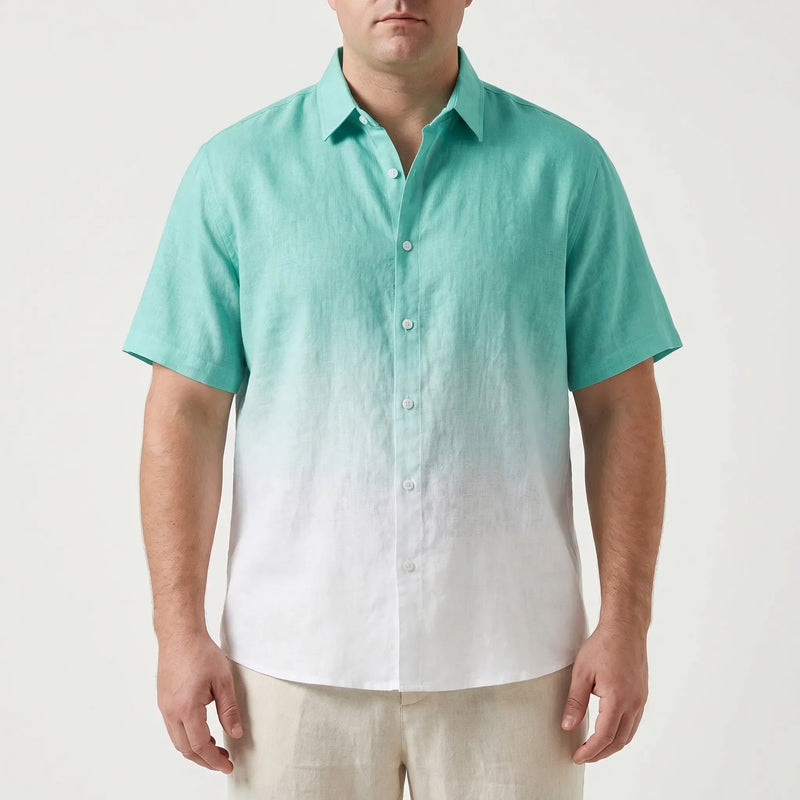 Plus Size Breathable Summer Shirt - Jeff