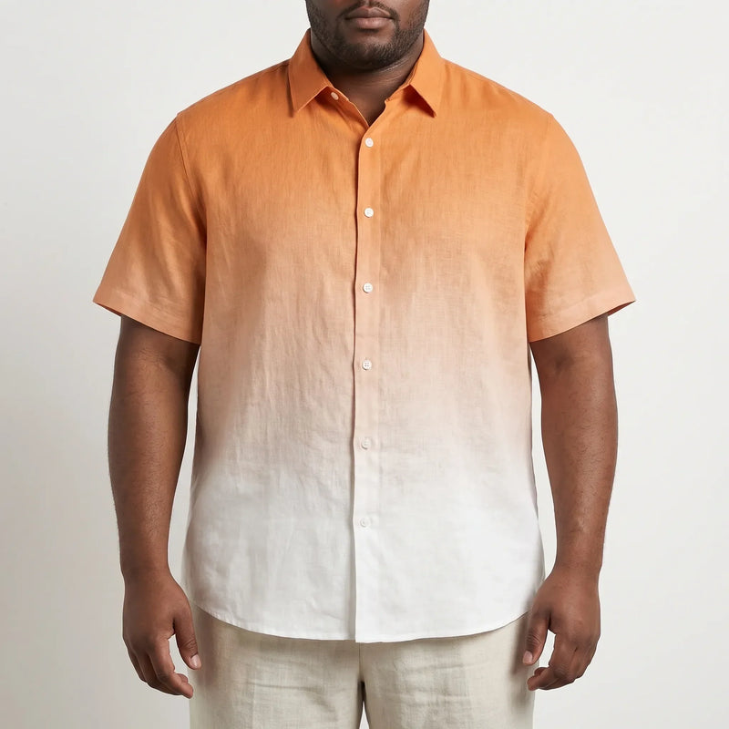 Plus Size Breathable Summer Shirt - Jeff