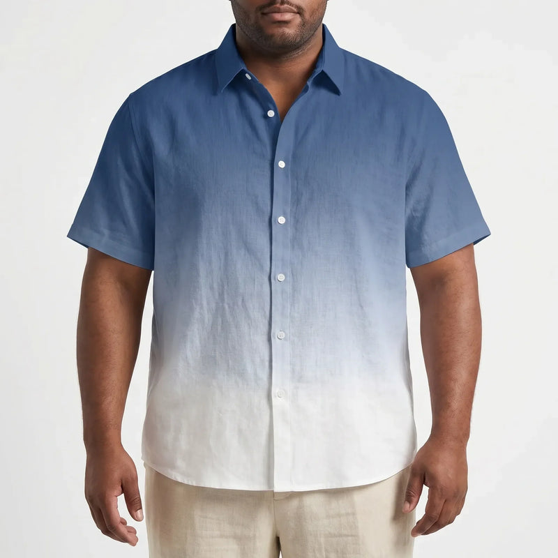 Plus Size Breathable Summer Shirt - Jeff