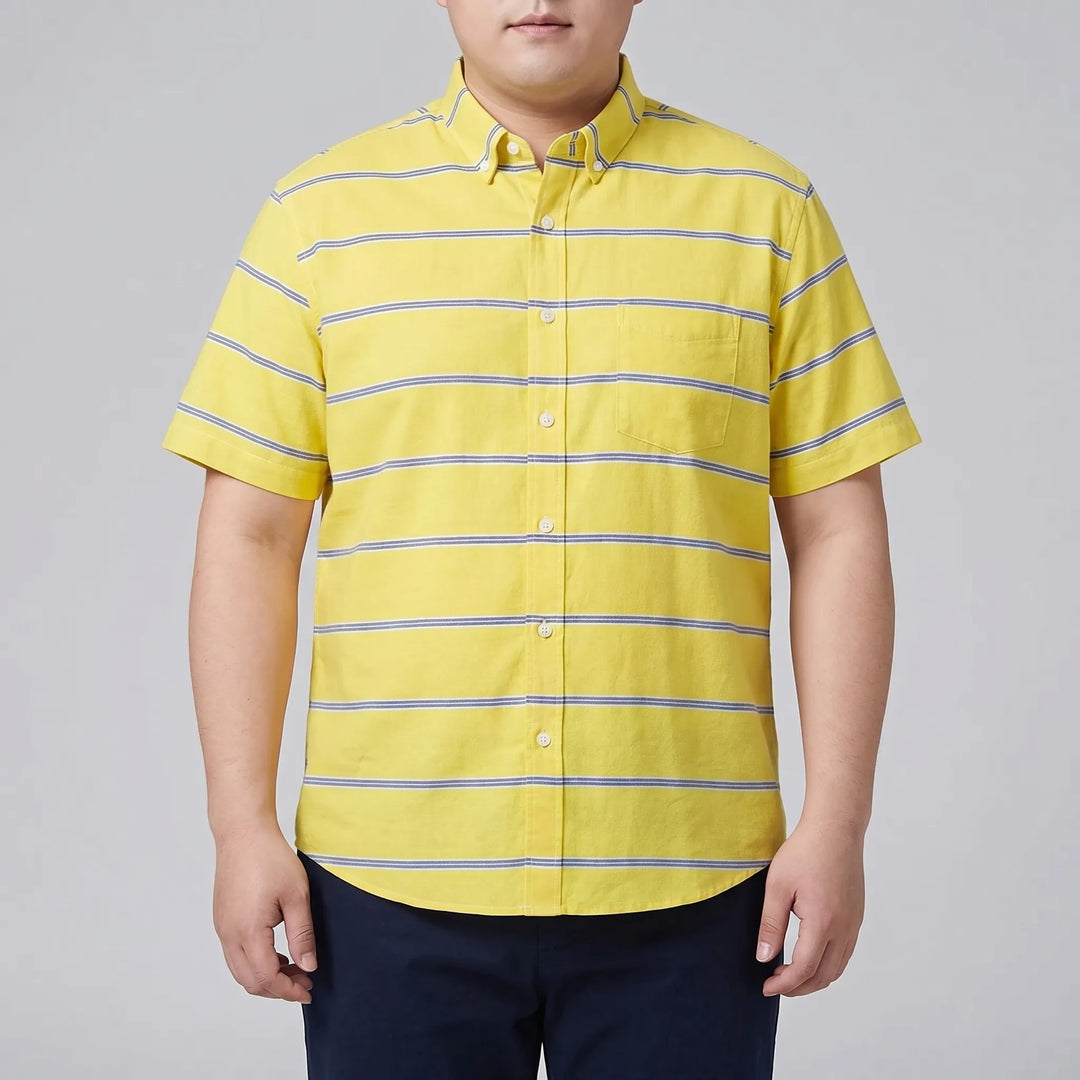 Plus Size Designer Casual Shirt - Owen