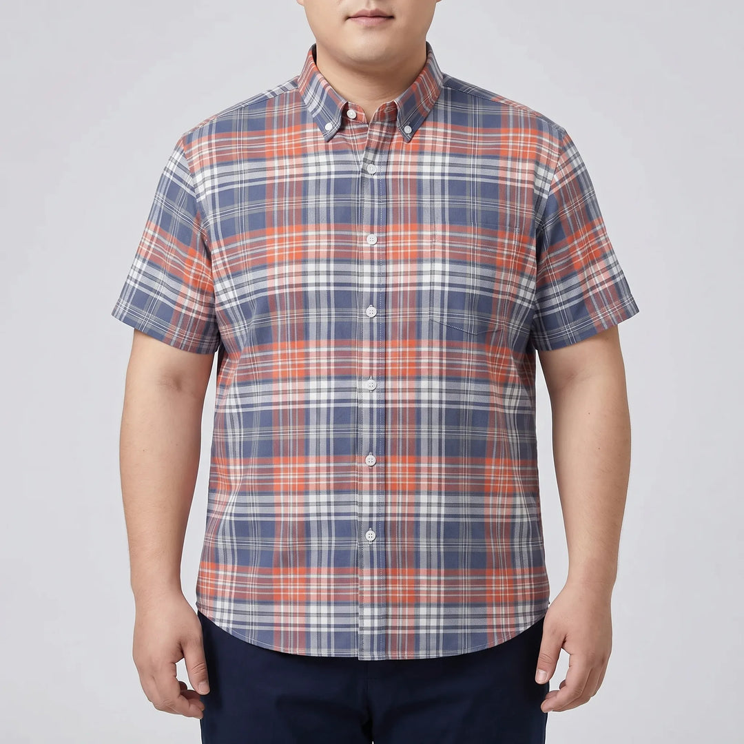 Plus Size Designer Casual Shirt - Owen