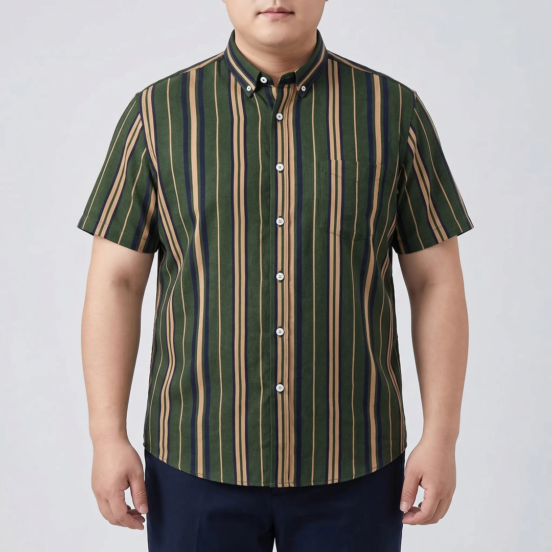 Plus Size Designer Casual Shirt - Owen