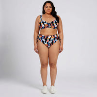 Plus Size High-Waist Bikini Set - Amanda