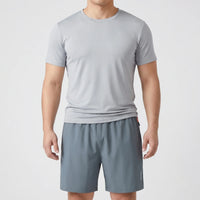 Plus Size Men's Summer Workout Shorts - Barry