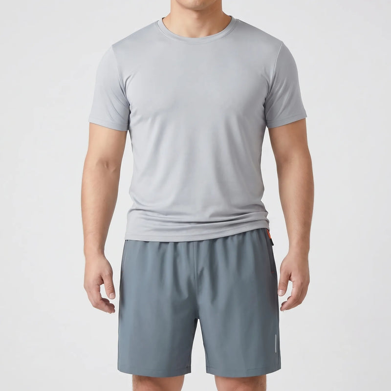 Plus Size Men's Summer Workout Shorts - Barry