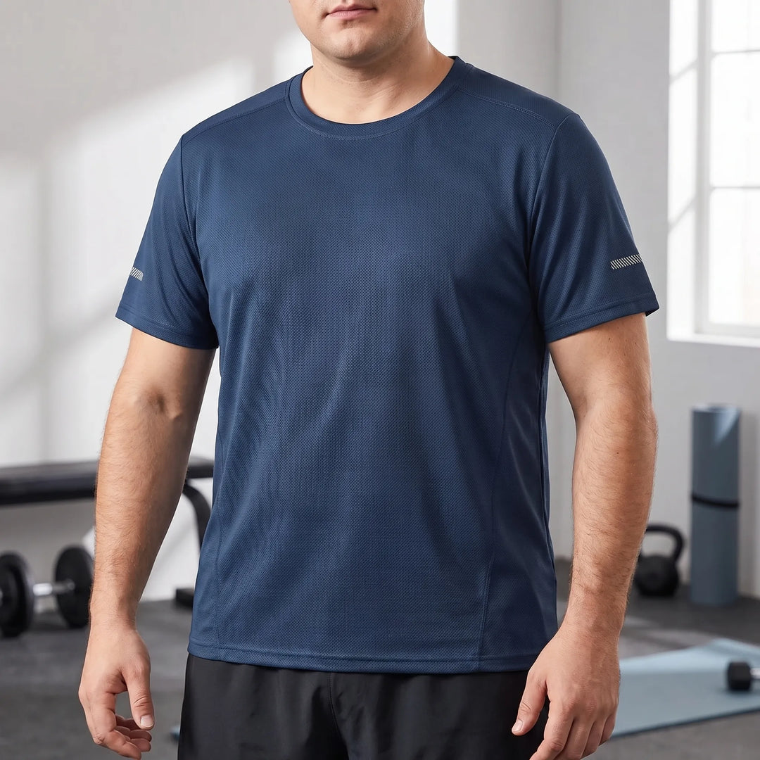 Plus Size Quick-Dry Short Sleeve Tee - Clark