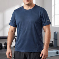 Plus Size Quick-Dry Short Sleeve Tee - Clark