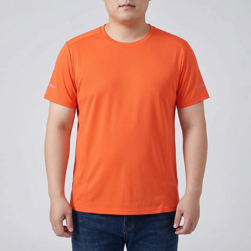 Plus Size Quick-Dry Short Sleeve Tee - Clark