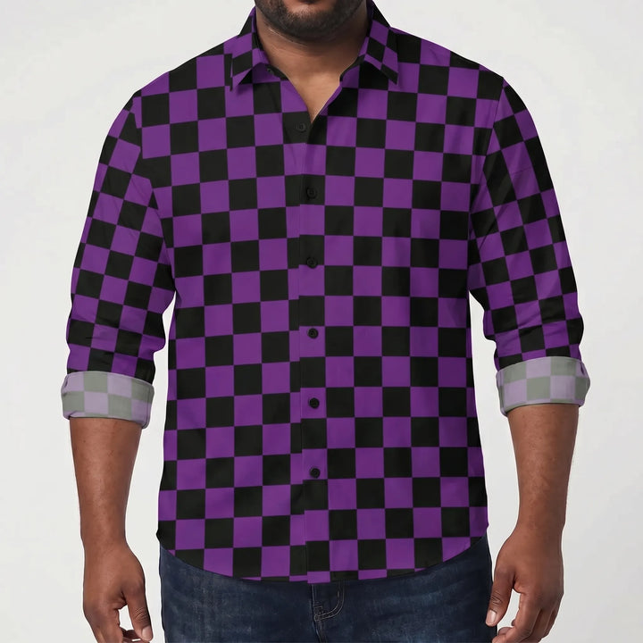 Plus Size Relaxed Fit Men's Shirt - Darryl
