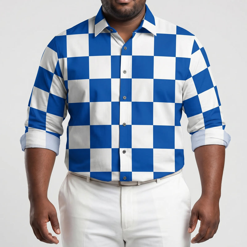 Plus Size Relaxed Fit Men's Shirt - Darryl