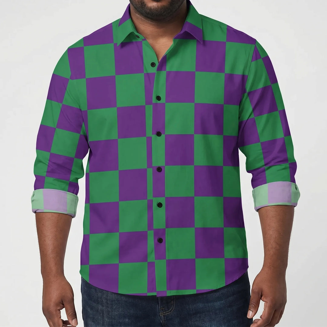 Plus Size Relaxed Fit Men's Shirt - Darryl