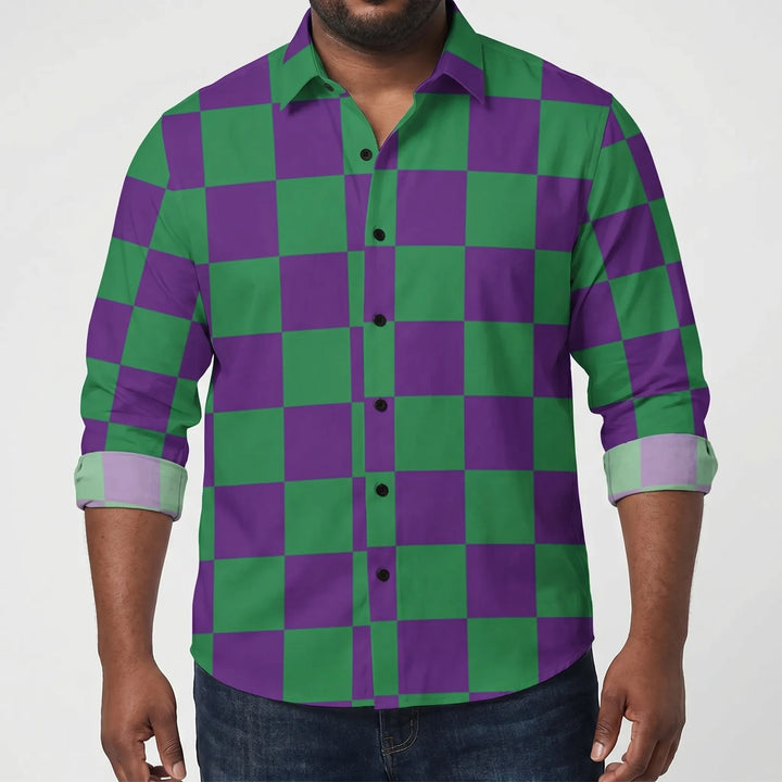 Plus Size Relaxed Fit Men's Shirt - Darryl