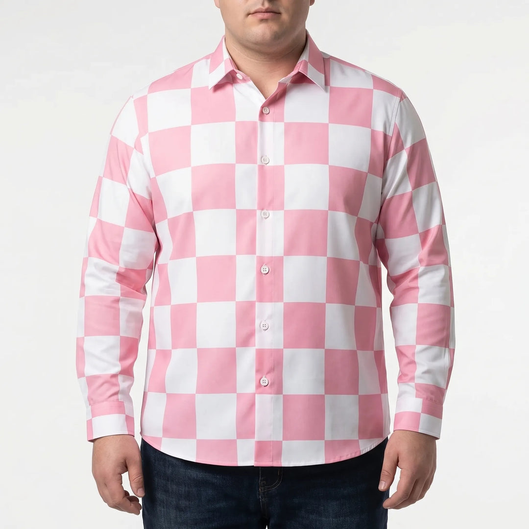 Plus Size Relaxed Fit Men's Shirt - Darryl