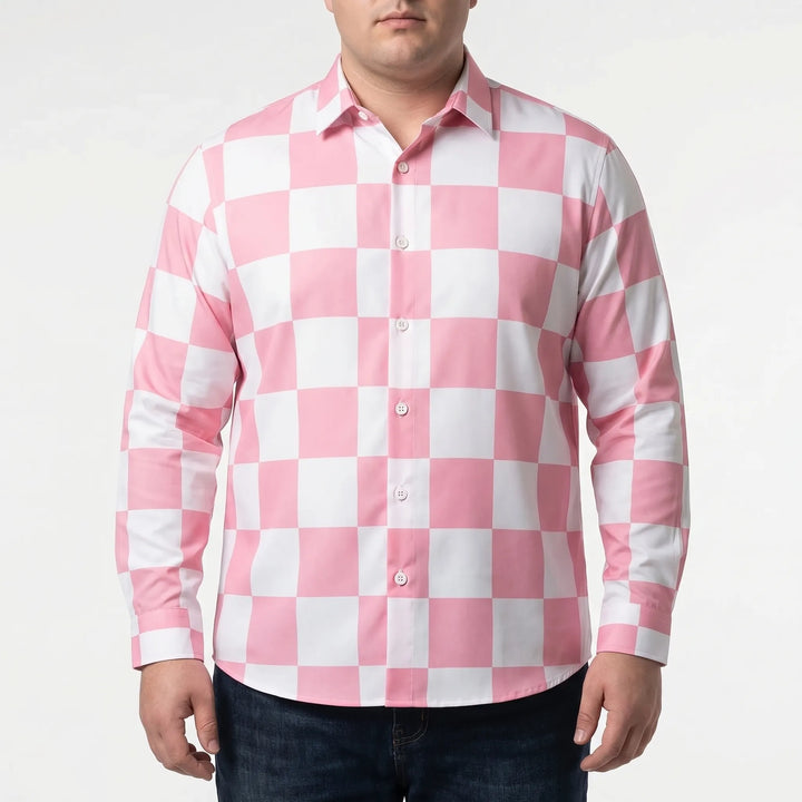 Plus Size Relaxed Fit Men's Shirt - Darryl