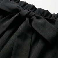 Plus Size Ruffle Waist Shorts - Jeannie
