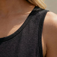 Plus Size Sleeveless U-Neck Tank Top - Lois