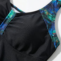 Plus Size Tankini With Bike Shorts - Danielle