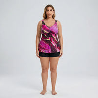 Plus Size Two Piece Swimsuit - Robin