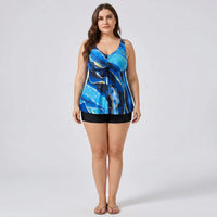 Plus Size Two Piece Swimsuit - Robin