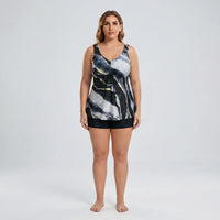 Plus Size Two Piece Swimsuit - Robin