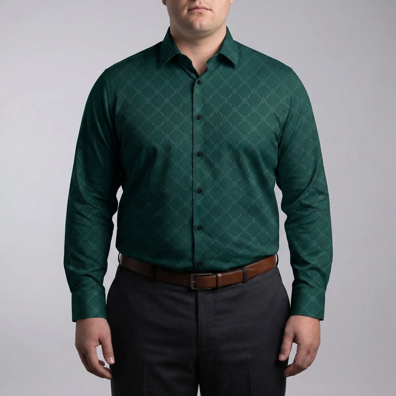 Plus Size Versatile Business Shirt - Bill