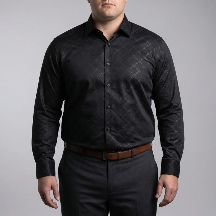 Plus Size Versatile Business Shirt - Bill
