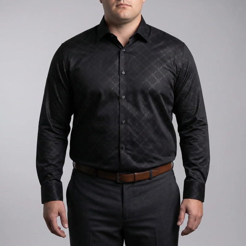 Plus Size Versatile Business Shirt - Bill