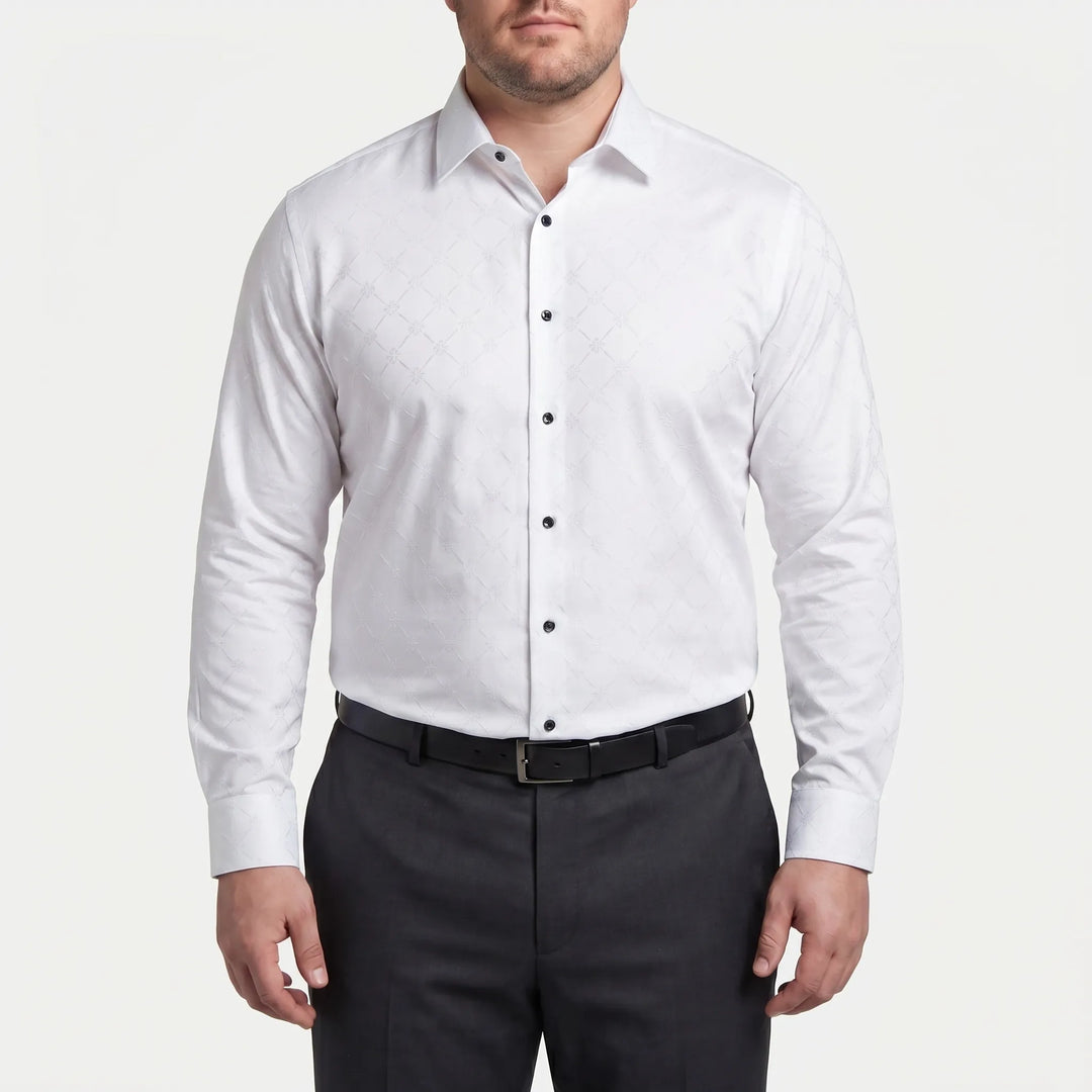 Plus Size Versatile Business Shirt - Bill