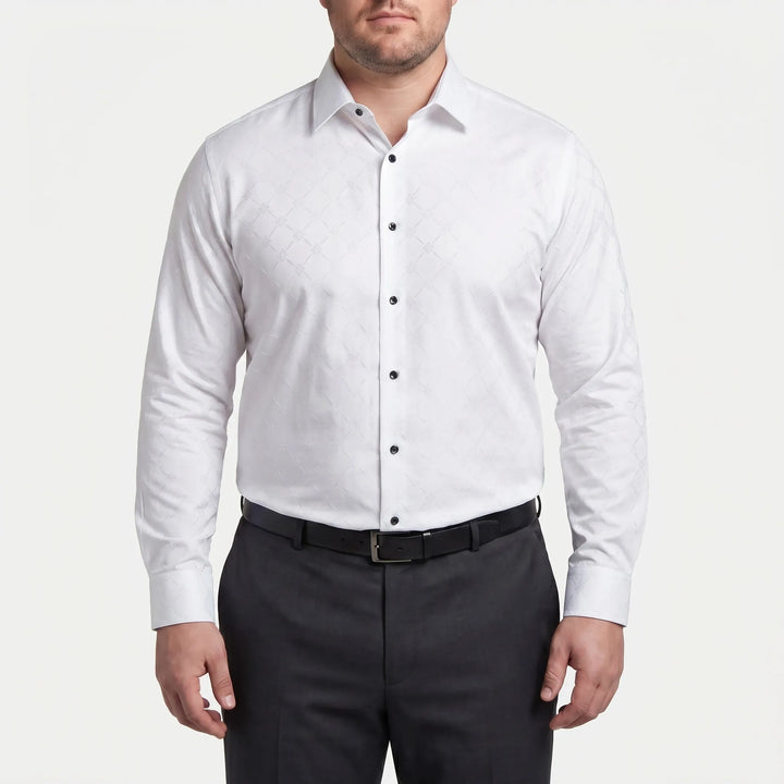 Plus Size Versatile Business Shirt - Bill