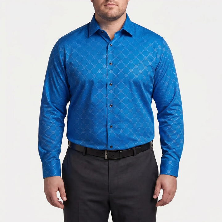 Plus Size Versatile Business Shirt - Bill
