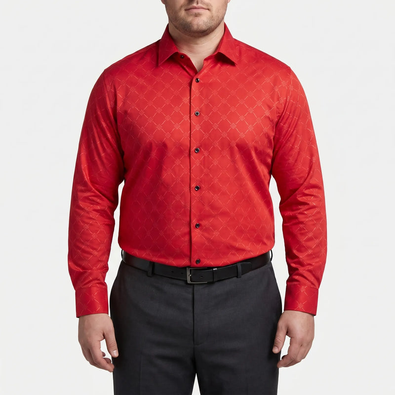 Plus Size Versatile Business Shirt - Bill