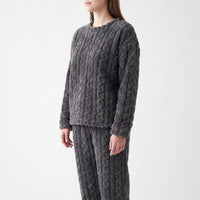 Plush Long Sleeve Pyjama Set - Rosemarie