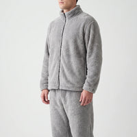 Plush Zip-Up Mens Pyjama Set - Irvin