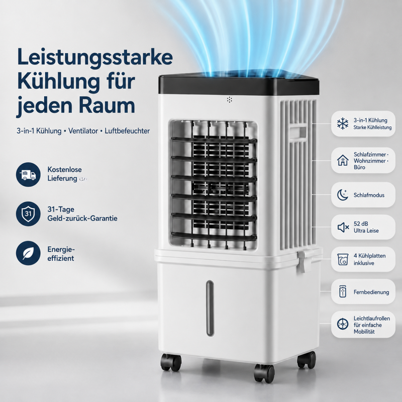 Portable Evaporative Air Cooler - Nordos