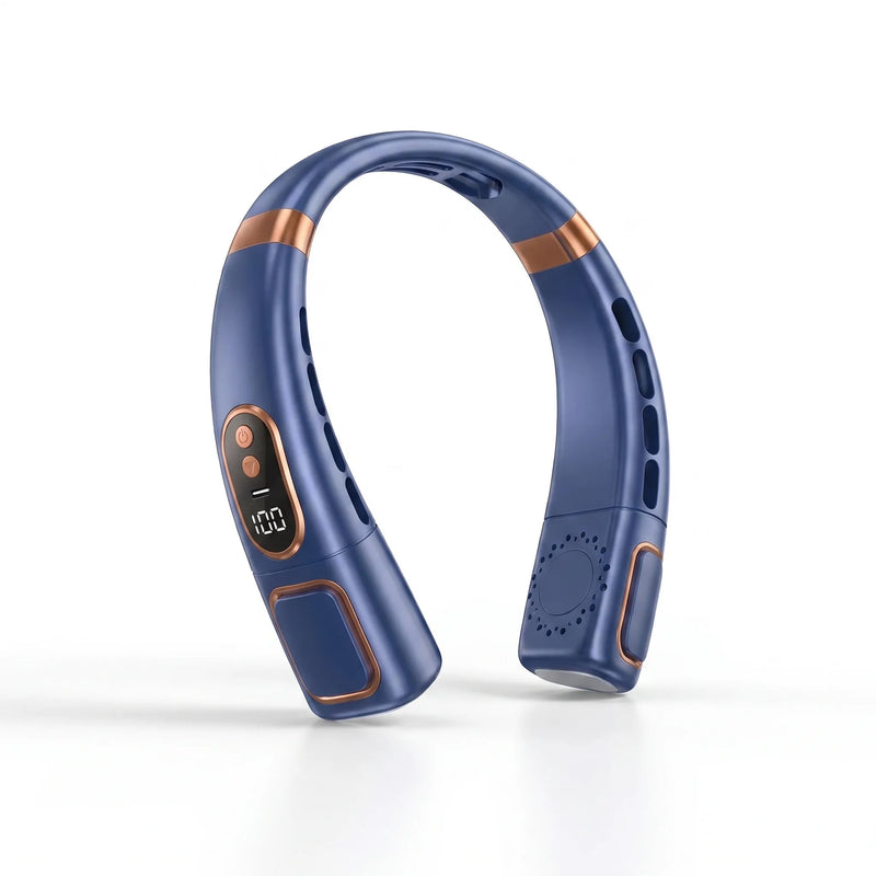 Portable Neck Fan With A Bladeless Design For On The Go - Aeriq
