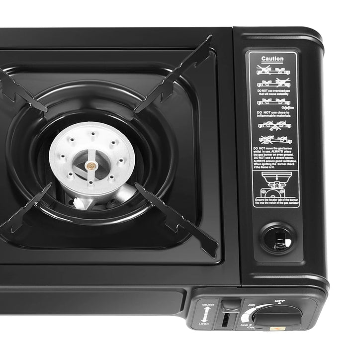 Portable Two-Burner Camping Stove - Campiq