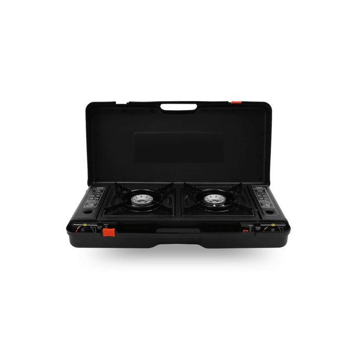 Portable Two-Burner Camping Stove - Campiq