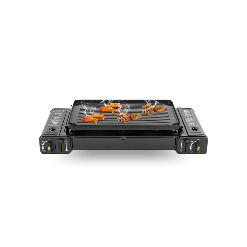 Portable Two-Burner Camping Stove - Campiq