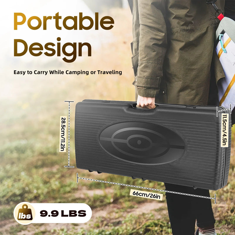Portable Two-Burner Camping Stove - Campiq