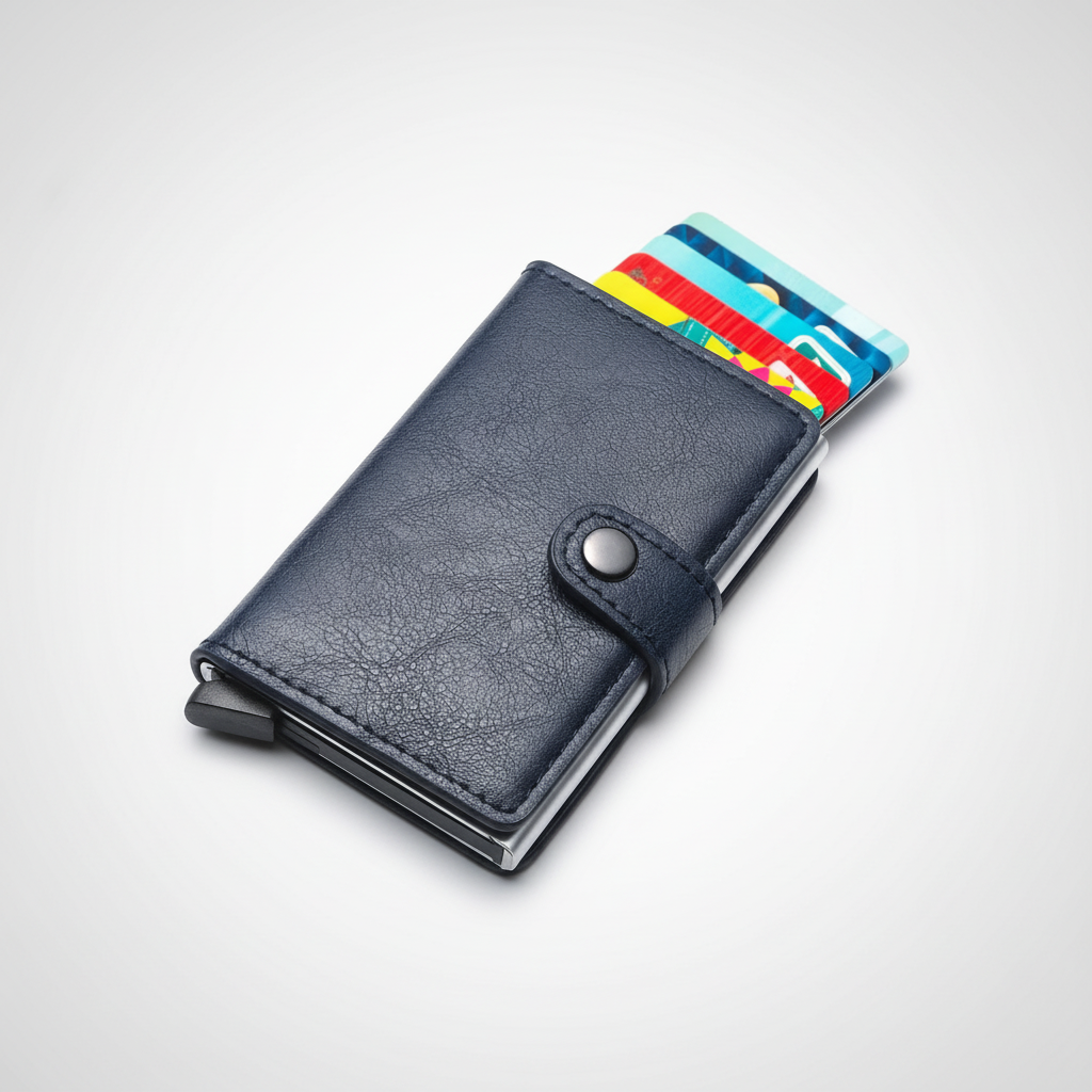 Portfel Z Aluminium - CardSafe